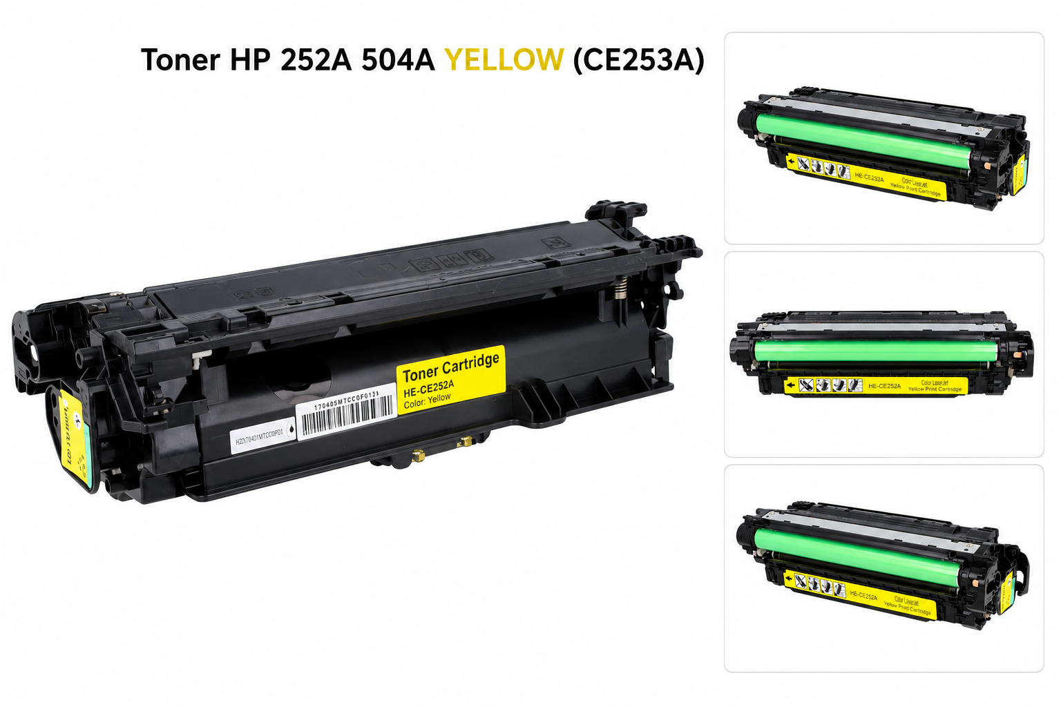 INQ HP 504A CE252A Yellow