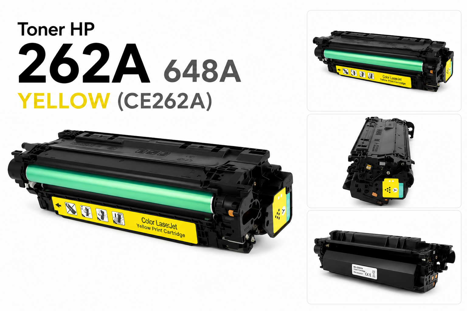 INQ HP 648A CE262A Yellow