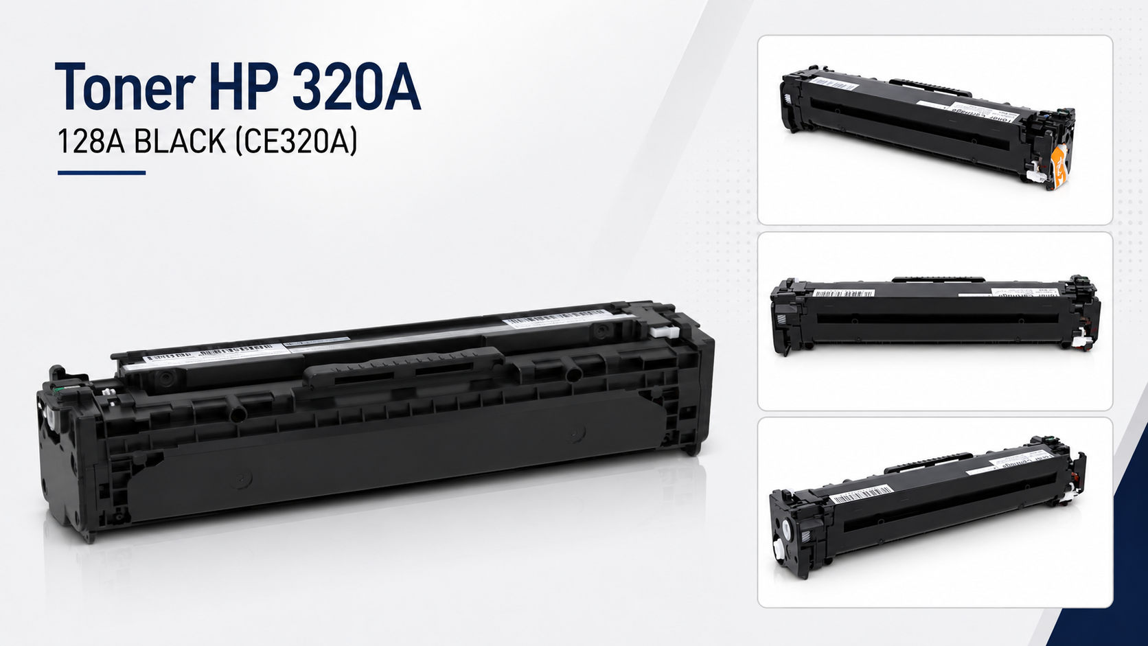 INQ HP 128A CE320A Black