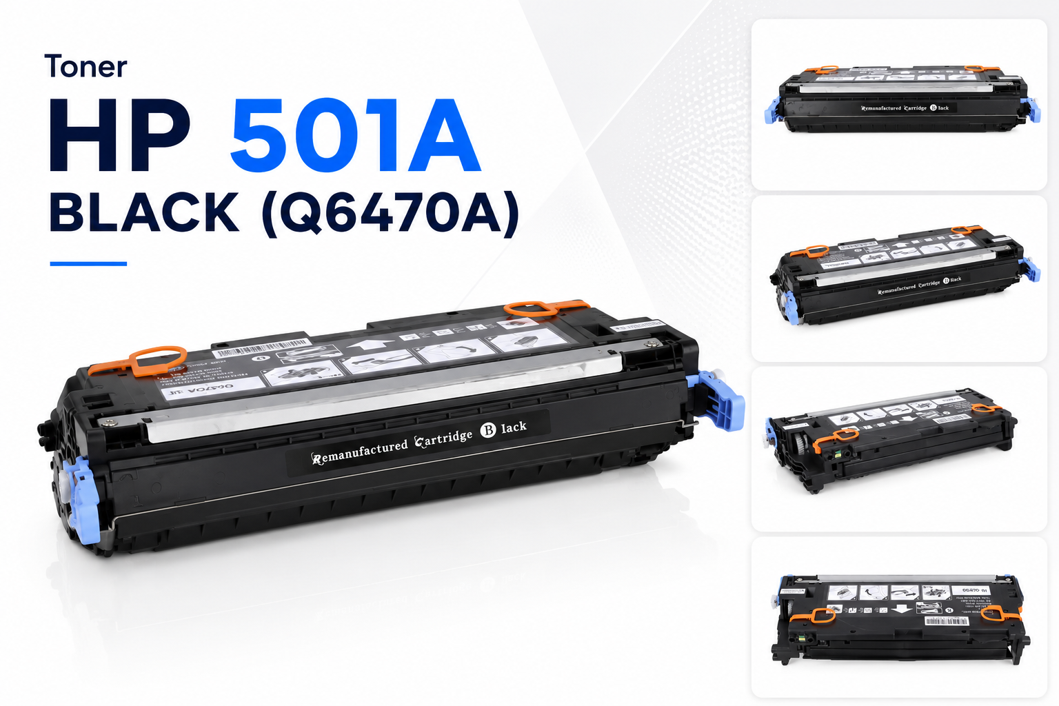 INQ HP 501A Q6470A Black