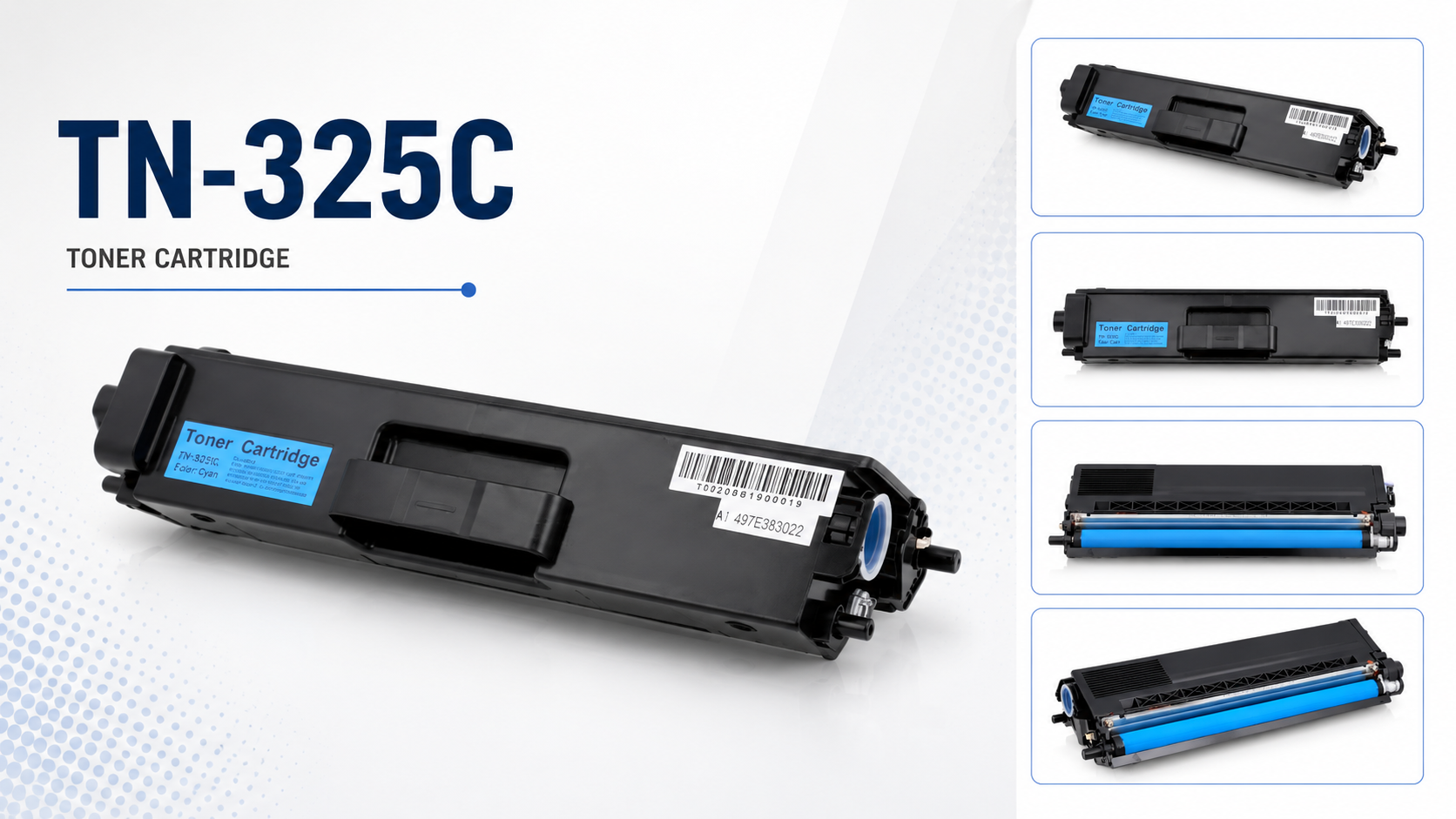 INQ Brother TN325 TN320 Cyan