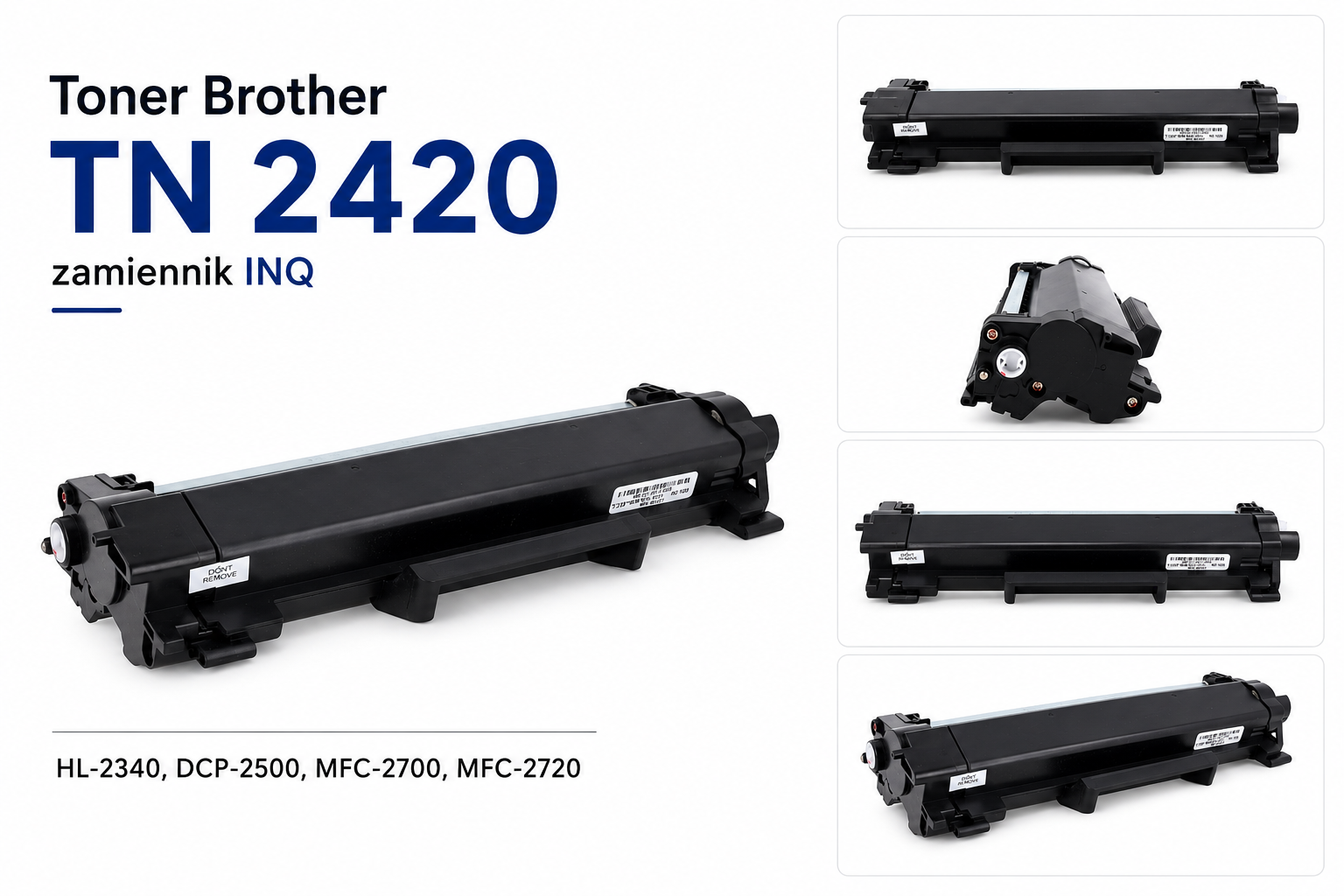 INQ Brother TN-2420 Black z chipem