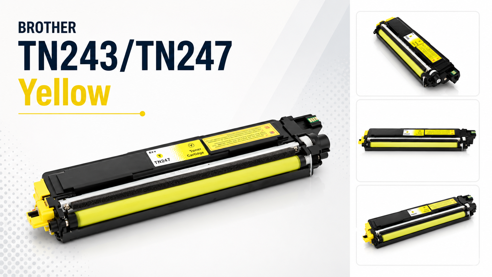INQ Brother TN243 TN247 Yellow
