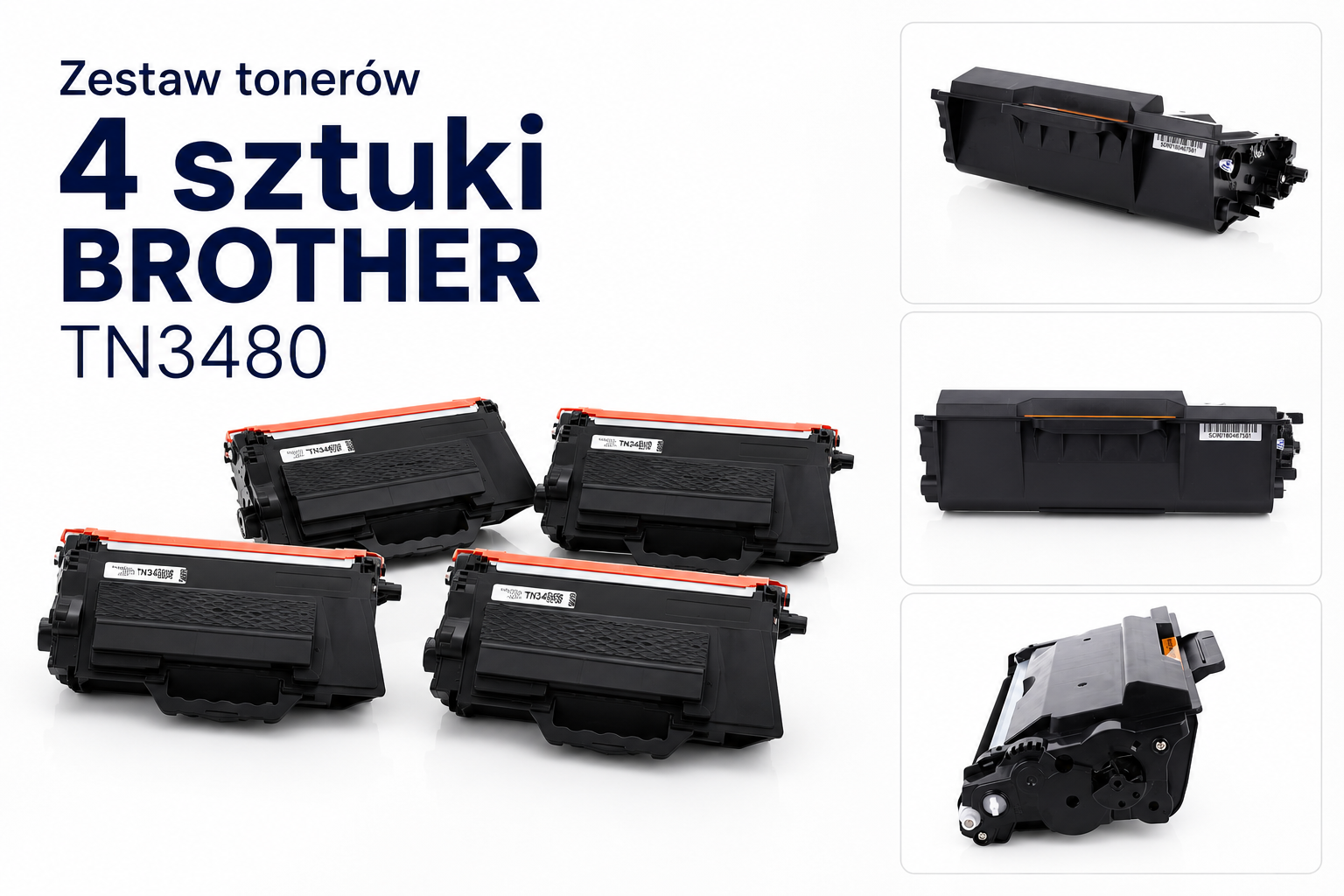 Zestaw tonerów Brother TN3480 INQ