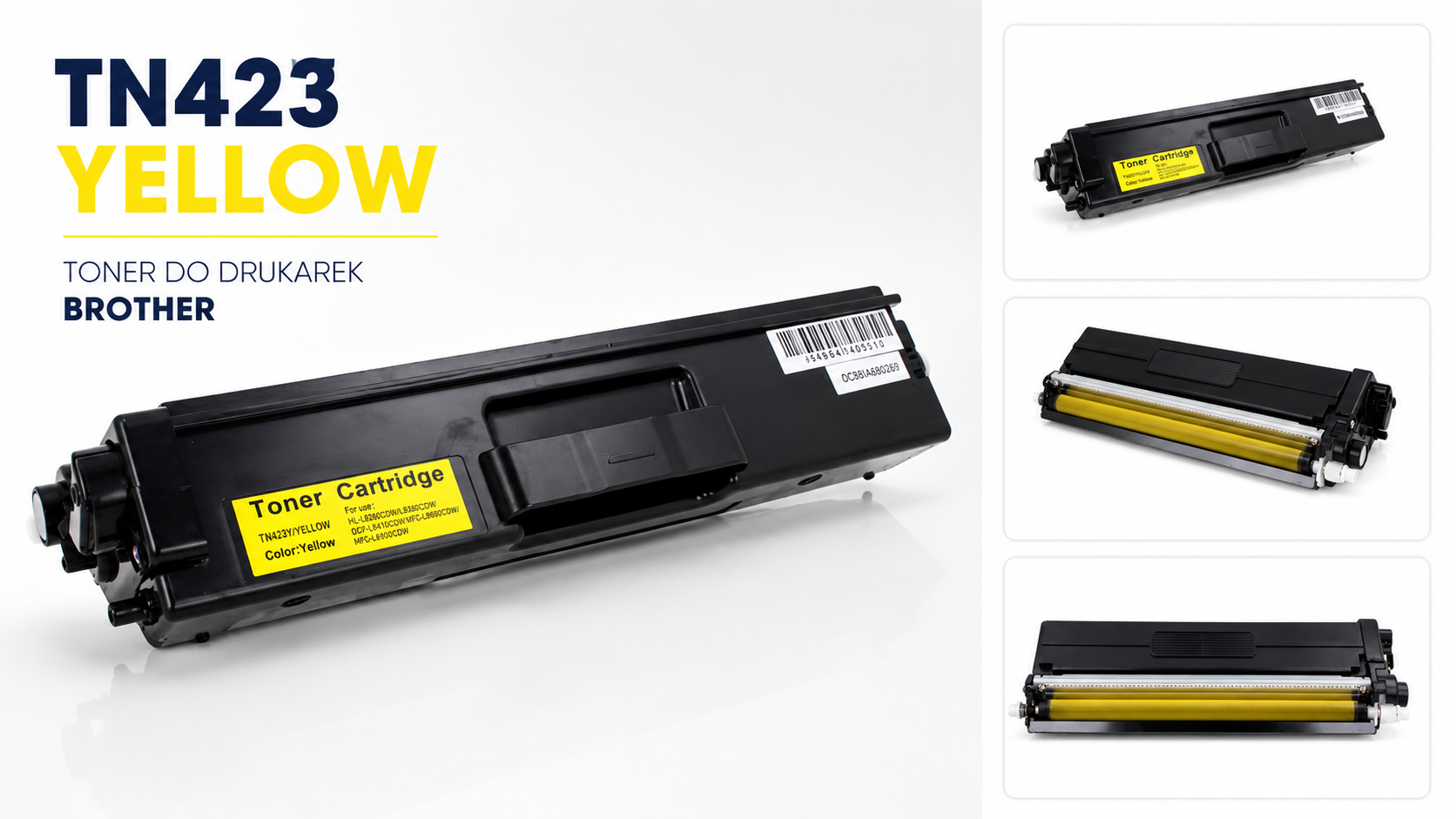 INQ Brother TN423 Yellow