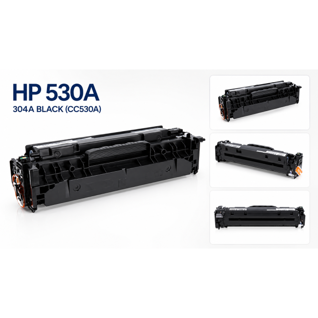Toner HP 530A 304A BLACK do drukarek CP2020 CP2025N CM2320 CM2330 CM2720 (CC530A)