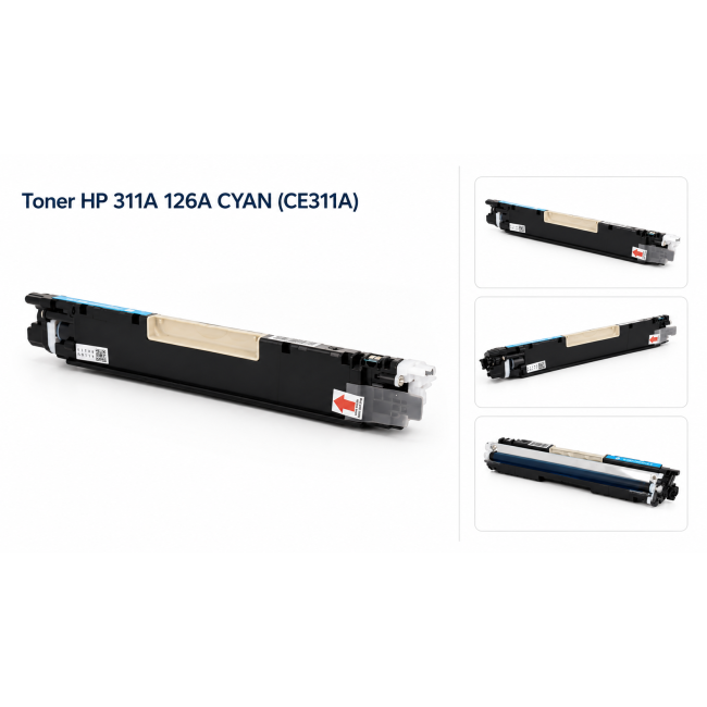 Toner HP 311A 126A CYAN do drukarek CP1025 CP1025NW MFP M175A (CE311A)