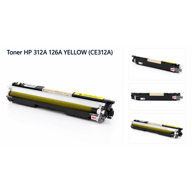 Toner HP 312A 126A YELLOW do drukarek CP1025 CP1025NW MFP M175A (CE312A)
