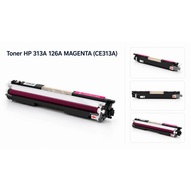 Toner HP 313A 126A MAGENTA do drukarek CP1025 CP1025NW MFP M175A (CE313A)