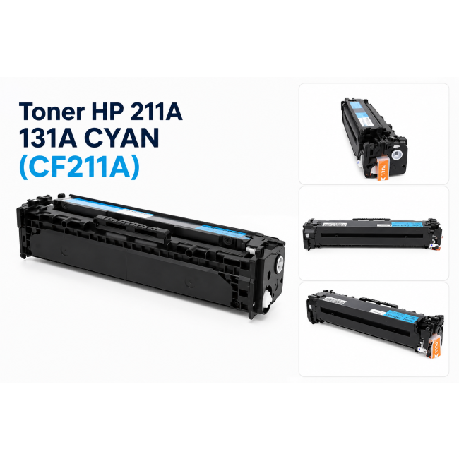 Toner HP 211A 131A CYAN do drukarek M251N M251NW M276N M276NW  (CF211A)