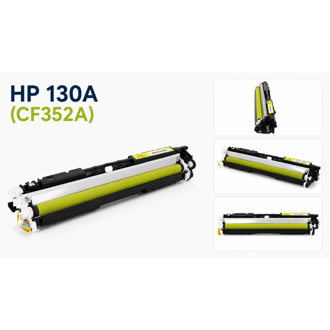 TONER HP 130A YELLOW do drukarek HP Color LaserJet Pro M176 M177 (CF352A)