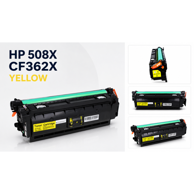 Toner HP 508X CF362X YELLOW do drukarek M552 M553 M577DN