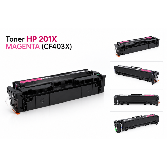 Toner HP 201X MAGENTA do drukarek HP Color LaserJet Pro M252dw M277dw (CF403X)