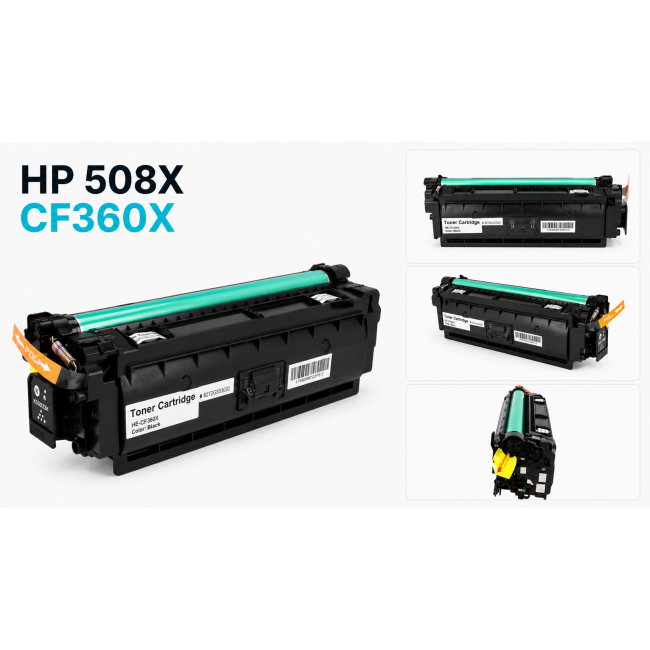 Toner HP 508X CF360X BLACK do drukarek M552 M553 M577DN