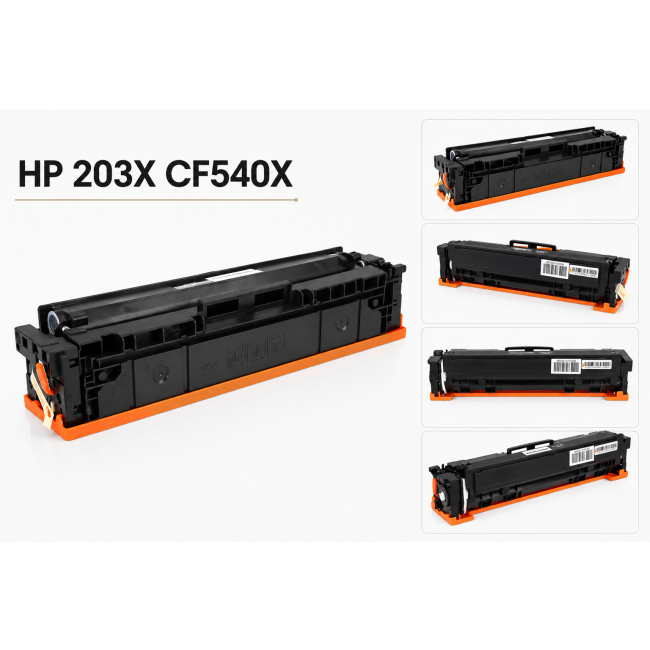 Toner HP 203X CF540X CZARNY do drukarek HP m281fdw m254dw
