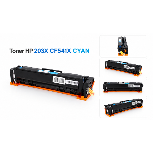 Toner HP 203X CF541X CYAN do drukarek HP m281fdw m254dw