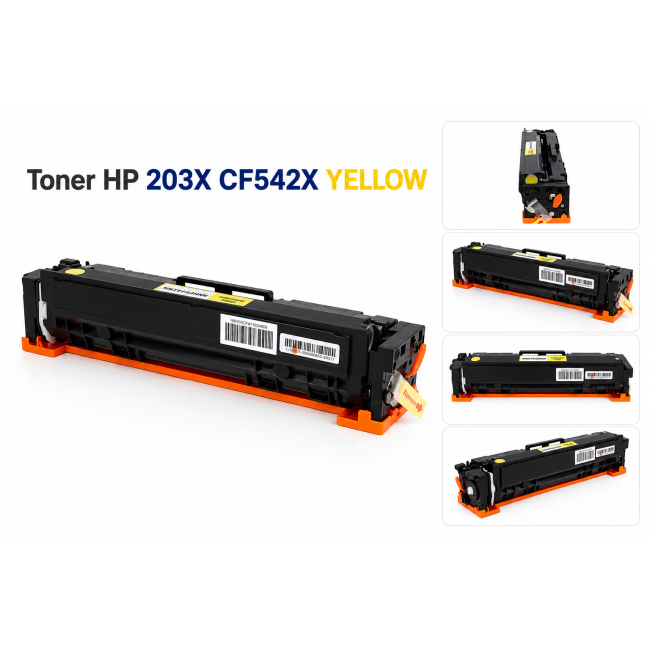 Toner HP 203X CF542X YELLOW do drukarek HP m281fdw m254dw