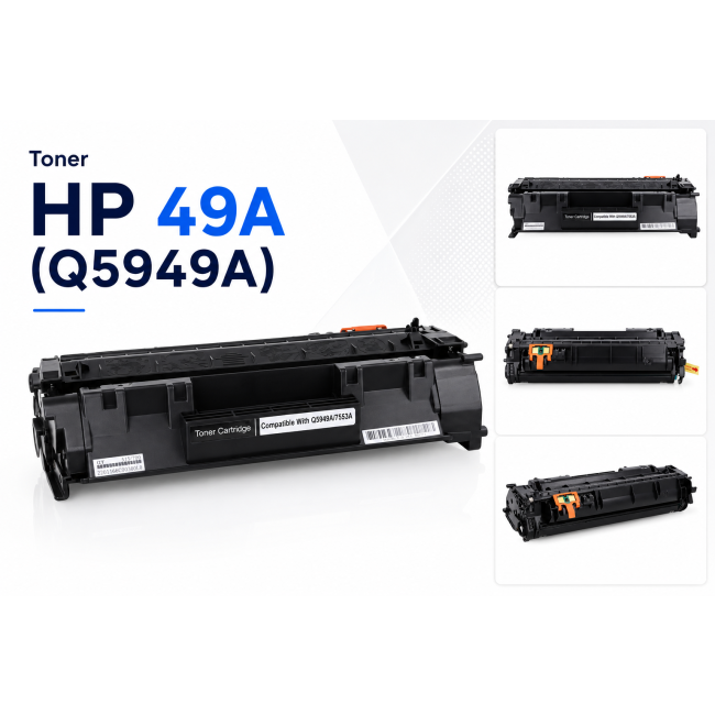 Toner HP 49A do drukarek T1160 1320 1320N 1320NW 3390 3392 (Q5949A)