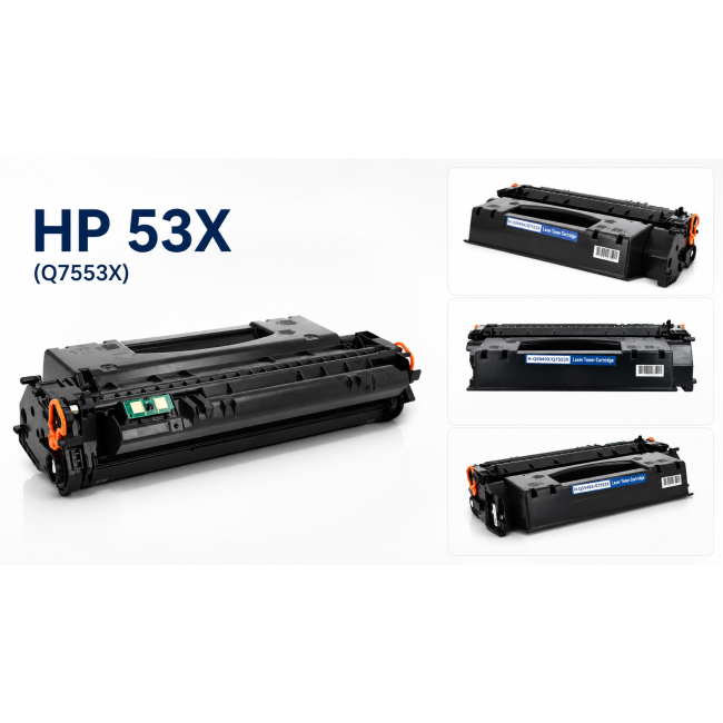 Toner HP 53X do drukarek P2014 P2015 P2015D M2727 LBP3310 (Q7553X)