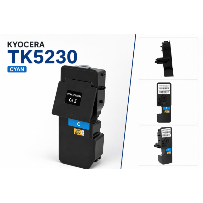 Toner KYOCERA TK5230 cyan z chipem