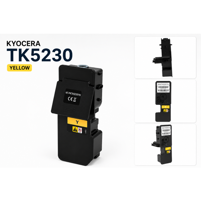 Toner KYOCERA TK5230 yellow z chipem