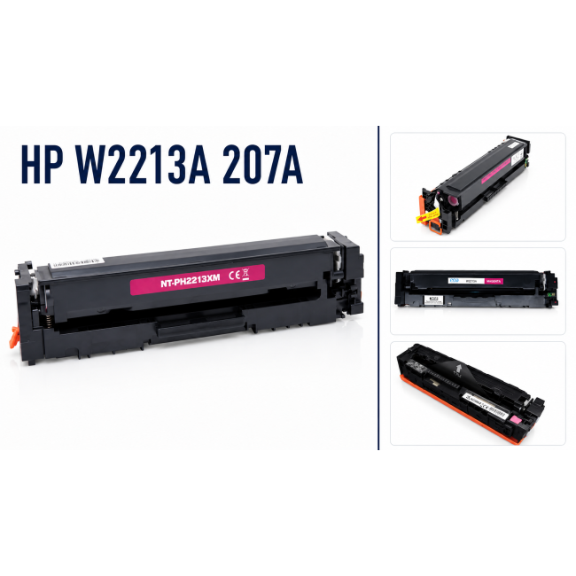 Toner HP W2213A 207A MAGENTA CHIP OEM do drukarek M283 M282 M255