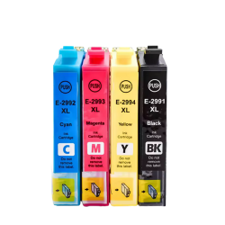 Zestaw tuszy INQ EPSON T2981 - T2984 / T2991 - T2994 CMYK do drukarek Epson Expression XP-235 XP-335 - zamiennik