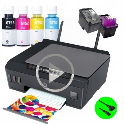 FILM Drukarka do szkoły HP Smart Tank 515 TANI DRUK WIFI