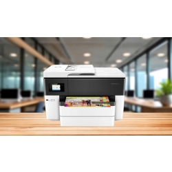 Drukarka A3 HP OfficeJet Pro 7730 / Mała do domu / Tanie Tusze /Scan
