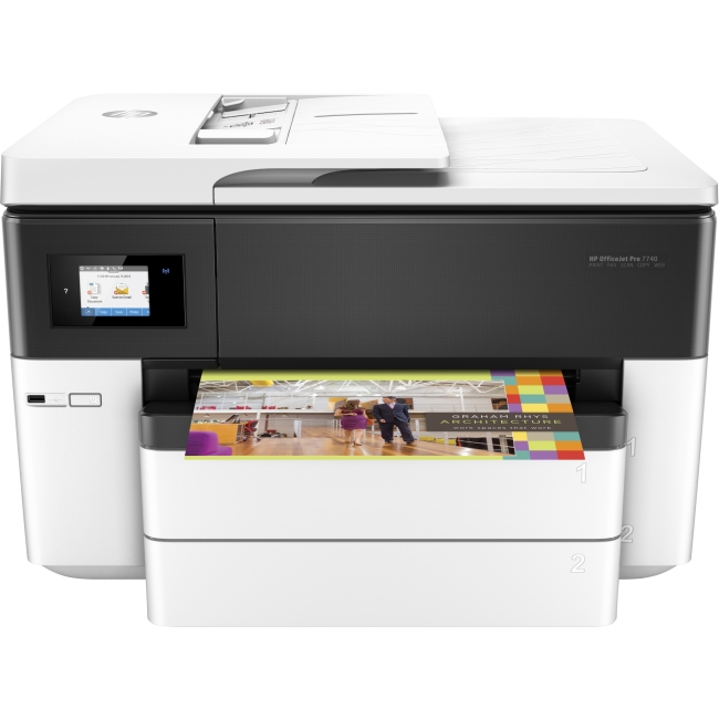 Drukarka A3 HP OfficeJet Pro 7730 / Mała do domu / Tanie Tusze /Scan